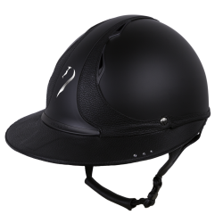 Casque Antares Origin Référence visière Eclipse Swarovski Noir / cuir noir