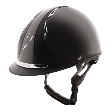Casque Antares Origin Premium visière standard Bison vernis