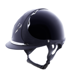 Casque Antares Origin Premium visière standard Bleu vernis