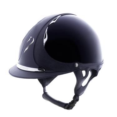 Casque Antares Origin Premium visière standard Bleu vernis