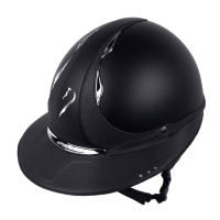 Casque Antares Origin Galaxy visière Eclipse Swarovski Noir / cuir noir Casque Antares Origin Galaxy visière Eclipse Swarovski Noir / cuir noir