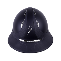 Casque Antares Origin Galaxy visière Eclipse Bleu / cuir bleu