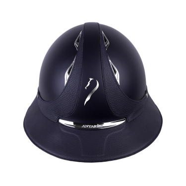 Casque Antares Origin Galaxy visière Eclipse Bleu / cuir bleu