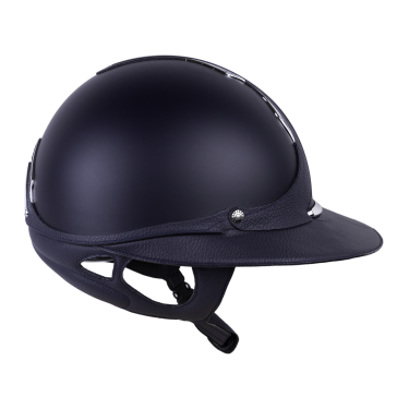 Casque Antares Origin Galaxy visière Eclipse Bleu / cuir bleu