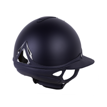 Casque Antares Origin Galaxy visière Eclipse Bleu / cuir bleu