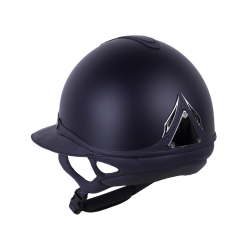 Casque Antares Origin Galaxy visière Eclipse Bleu / cuir bleu
