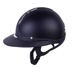 Casque Antares Origin Galaxy visière Eclipse Bleu / cuir bleu