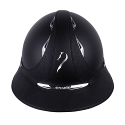 Casque Antares Origin Galaxy visière Eclipse Noir / cuir noir
