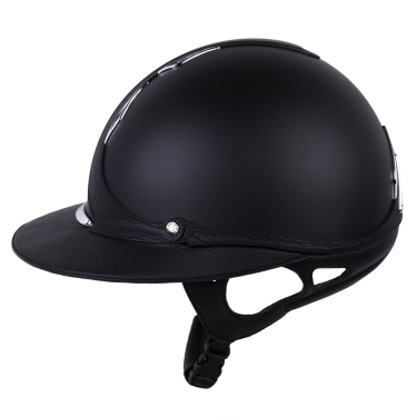 Casque Antares Origin Galaxy visière Eclipse Noir / cuir noir