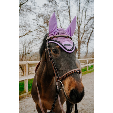 Bonnet chasse-mouches Equithème Pearl Lavande Violet