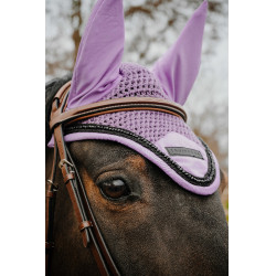 Bonnet chasse-mouches Equithème Pearl Lavande Violet