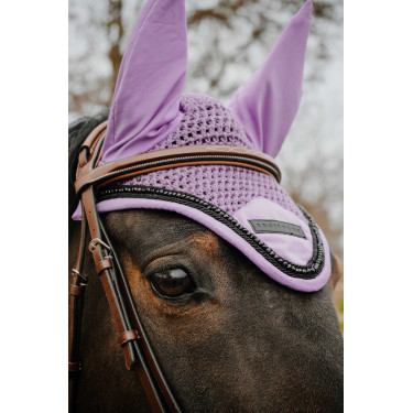 Bonnet chasse-mouches Equithème Pearl Lavande Violet