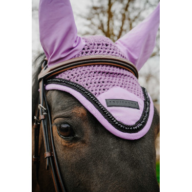 Bonnet chasse-mouches Equithème Pearl Lavande Violet
