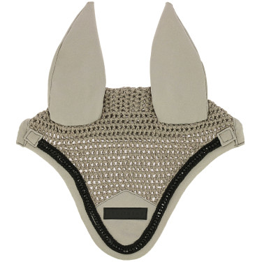 Bonnet chasse-mouches Equithème Pearl Taupe Marron