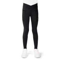 Legging Flora Enfant Je T'aime Equithème Noir
