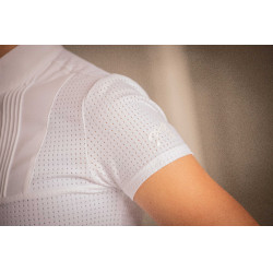 Polo Eden by Pénélope Florence mesh Blanc