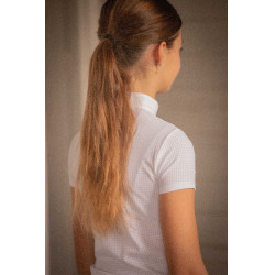 Polo Eden by Pénélope Florence mesh Blanc