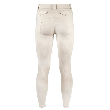 Pantalon fond silicone Riding World River homme Blanc