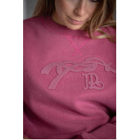Sweat Pénélope Bianca Framboise Rouge
