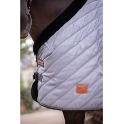 Couverture d'écurie Diagonal Paddock Sports Gris