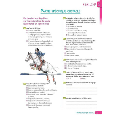Cahier d'exercices Vigot Réussir ses galops 5 à 7 Cahier d'exercices Vigot Réussir ses galops 5 à 7