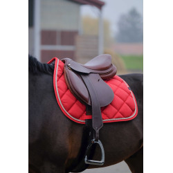 Tapis de selle Equithème Classic Rouge