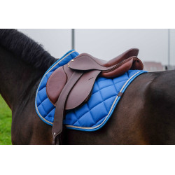 Tapis de selle Equithème Classic Bleu roi
