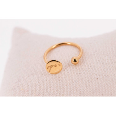 Bague Pénélope Lisa Dorée