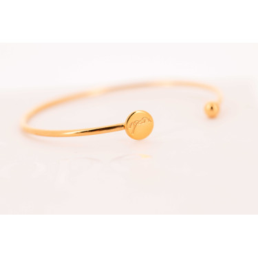 Bracelet Pénélope Jonc Dorée