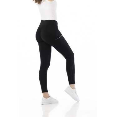Pull-on Equithème Brigitte fond silicone Noir