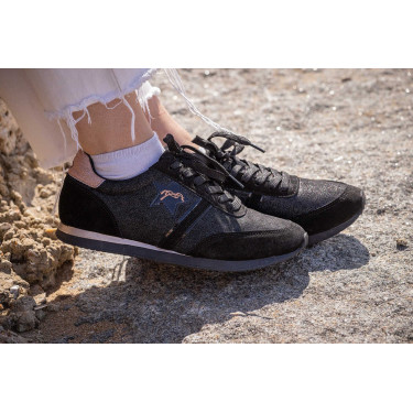 Sneakers Pénélope Saturne Noir / rouge
