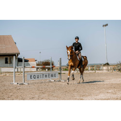 T-shirt Pro Series Canter manches longues Noir