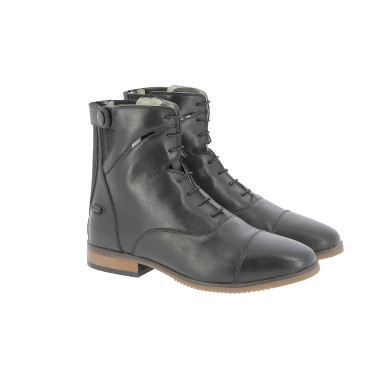 Boots Equithème Wavy lacet / zip Noir
