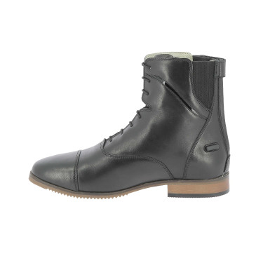 Boots Equithème Wavy lacet / zip Noir