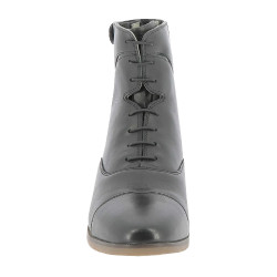 Boots Equithème Wavy lacet / zip Noir