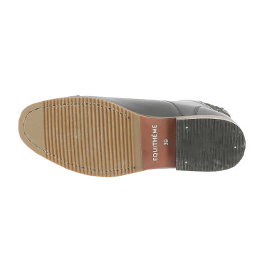 Boots Equithème Wavy lacet / zip Noir