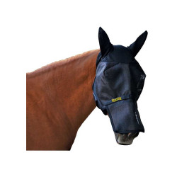 Masque anti-mouches avec oreilles et protège-nez Absorbine Ultrashield