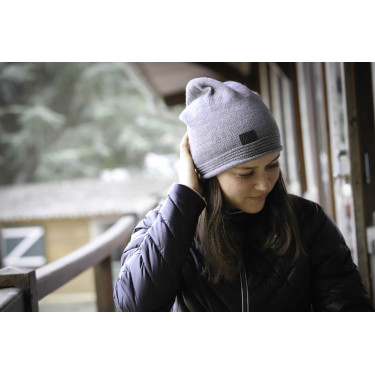 Bonnet Pénélope Nouki Gris chiné Bonnet Pénélope Nouki Gris chiné
