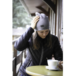 Bonnet Pénélope Nouki Gris chiné Bonnet Pénélope Nouki Gris chiné