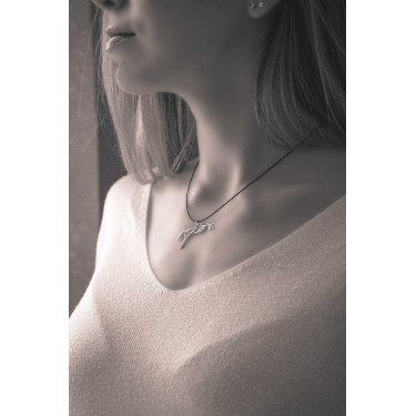 Collier Pénélope équestre Argent Collier Pénélope équestre Argent