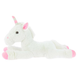 Peluche Equi-Kids Licorne moyen modèle Blanc / rose