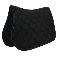 Tapis de selle Riding World Rope Noir Tapis de selle Riding World Rope Noir