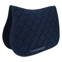 Tapis de selle Riding World Rope Bleu marine