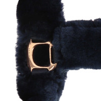 Licol Equithème Teddy rose gold Bleu marine