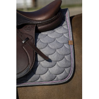 Tapis de selle Equithème Khadi Gris clair Tapis de selle Equithème Khadi Gris clair