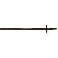 Rênes caoutchouc Norton Pro Havane Marron