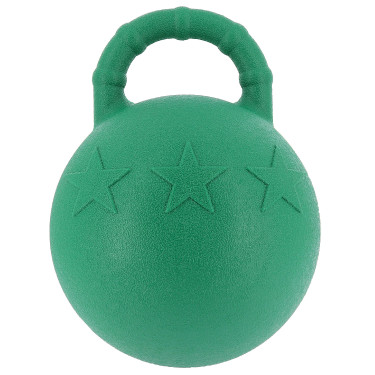 Ballon à poignée pour chevaux Hippotonic Vert vif
