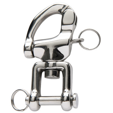 Mousqueton d'attelage inox