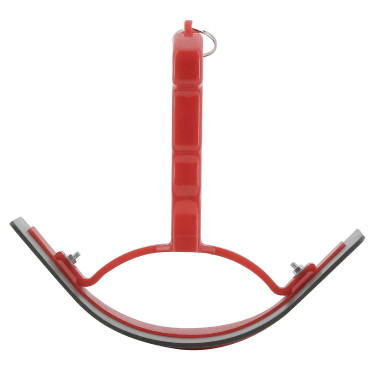 Couteau de chaleur cintré P.V.C. Rouge