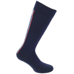 Chaussettes Equithème Classic bleu-blanc-rouge